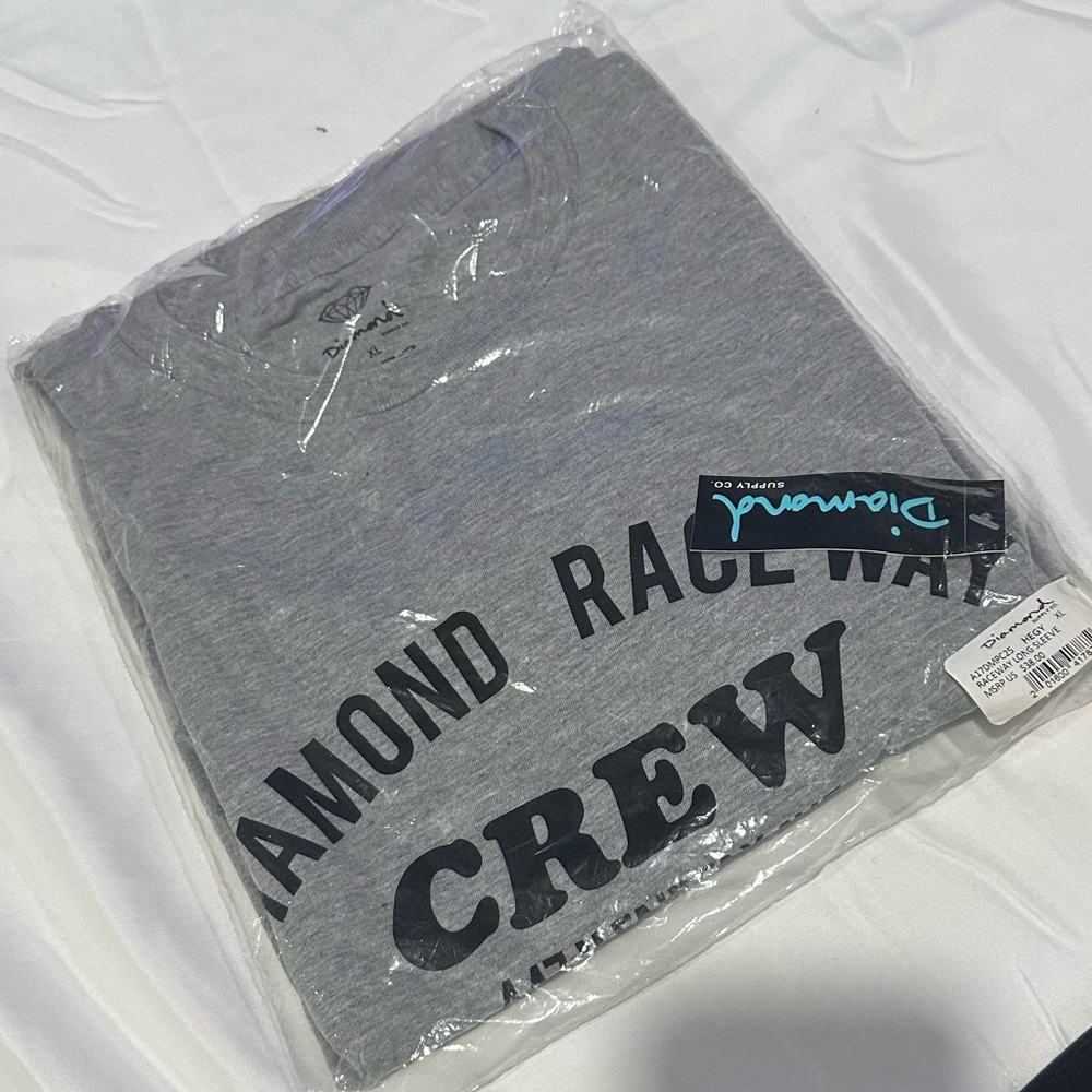 Diamond Race Way Crew Long Sleeve